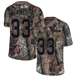 Limited Men's Phillip Gaines Camo Jersey - #28 Football Cleveland Browns Rush Realtree