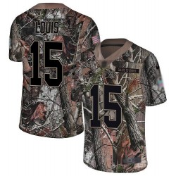 Limited Men's Ricardo Louis Camo Jersey - #15 Football Cleveland Browns Rush Realtree
