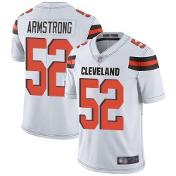 Limited Men's Ray-Ray Armstrong White Road Jersey - #52 Football Cleveland Browns Vapor Untouchable