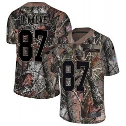 Limited Men's Seth DeValve Camo Jersey - #87 Football Cleveland Browns Rush Realtree