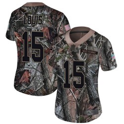 Limited Women's Ricardo Louis Camo Jersey - #15 Football Cleveland Browns Rush Realtree