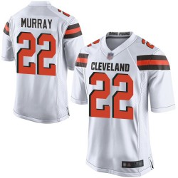 Game Men's Eric Murray White Road Jersey - #22 Football Cleveland Browns