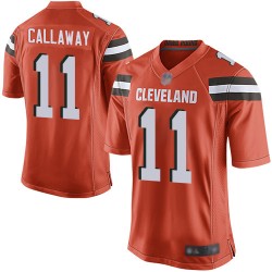 Game Men's Antonio Callaway Orange Alternate Jersey - #11 Football Cleveland Browns