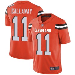 Limited Youth Antonio Callaway Orange Alternate Jersey - #11 Football Cleveland Browns Vapor Untouchable
