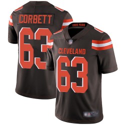 Limited Youth Austin Corbett Brown Home Jersey - #63 Football Cleveland Browns Vapor Untouchable