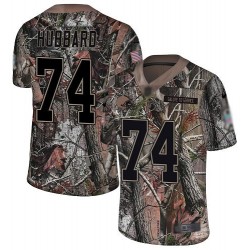 Limited Youth Chris Hubbard Camo Jersey - #74 Football Cleveland Browns Rush Realtree