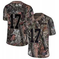 Limited Youth Greg Joseph Camo Jersey - #17 Football Cleveland Browns Rush Realtree