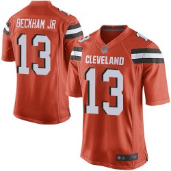 Game Men's Odell Beckham Jr. Orange Alternate Jersey - #13 Football Cleveland Browns