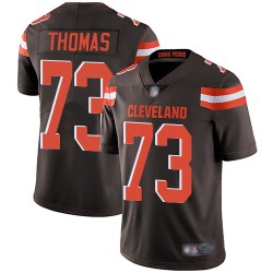 Limited Youth Joe Thomas Brown Home Jersey - #73 Football Cleveland Browns Vapor Untouchable