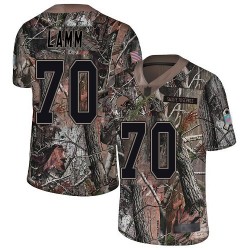 Limited Youth Kendall Lamm Camo Jersey - #70 Football Cleveland Browns Rush Realtree