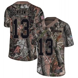 Limited Youth Odell Beckham Jr. Camo Jersey - #13 Football Cleveland Browns Rush Realtree