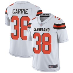 Limited Youth T. J. Carrie White Road Jersey - #38 Football Cleveland Browns Vapor Untouchable