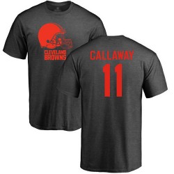 Antonio Callaway Ash One Color - #11 Football Cleveland Browns T-Shirt