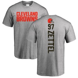 Anthony Zettel Ash Backer - #97 Football Cleveland Browns T-Shirt