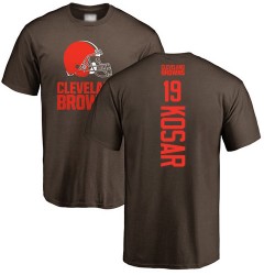 Bernie Kosar Brown Backer - #19 Football Cleveland Browns T-Shirt