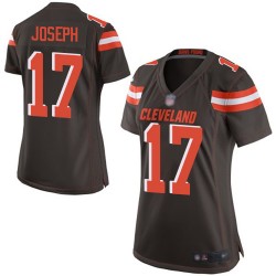 Game Women's Greg Joseph Brown Home Jersey - #17 Football Cleveland Browns