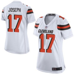 Game Women's Greg Joseph White Road Jersey - #17 Football Cleveland Browns