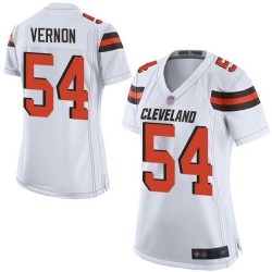 Game Women's Olivier Vernon White Road Jersey - #54 Football Cleveland Browns