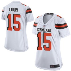 Game Women's Ricardo Louis White Road Jersey - #15 Football Cleveland Browns