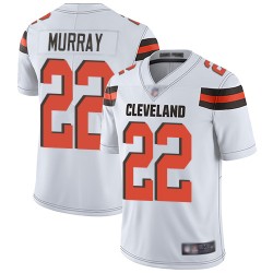 Limited Men's Eric Murray White Road Jersey - #22 Football Cleveland Browns Vapor Untouchable