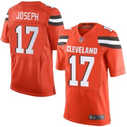 Elite Men's Greg Joseph Orange Alternate Jersey - #17 Football Cleveland Browns